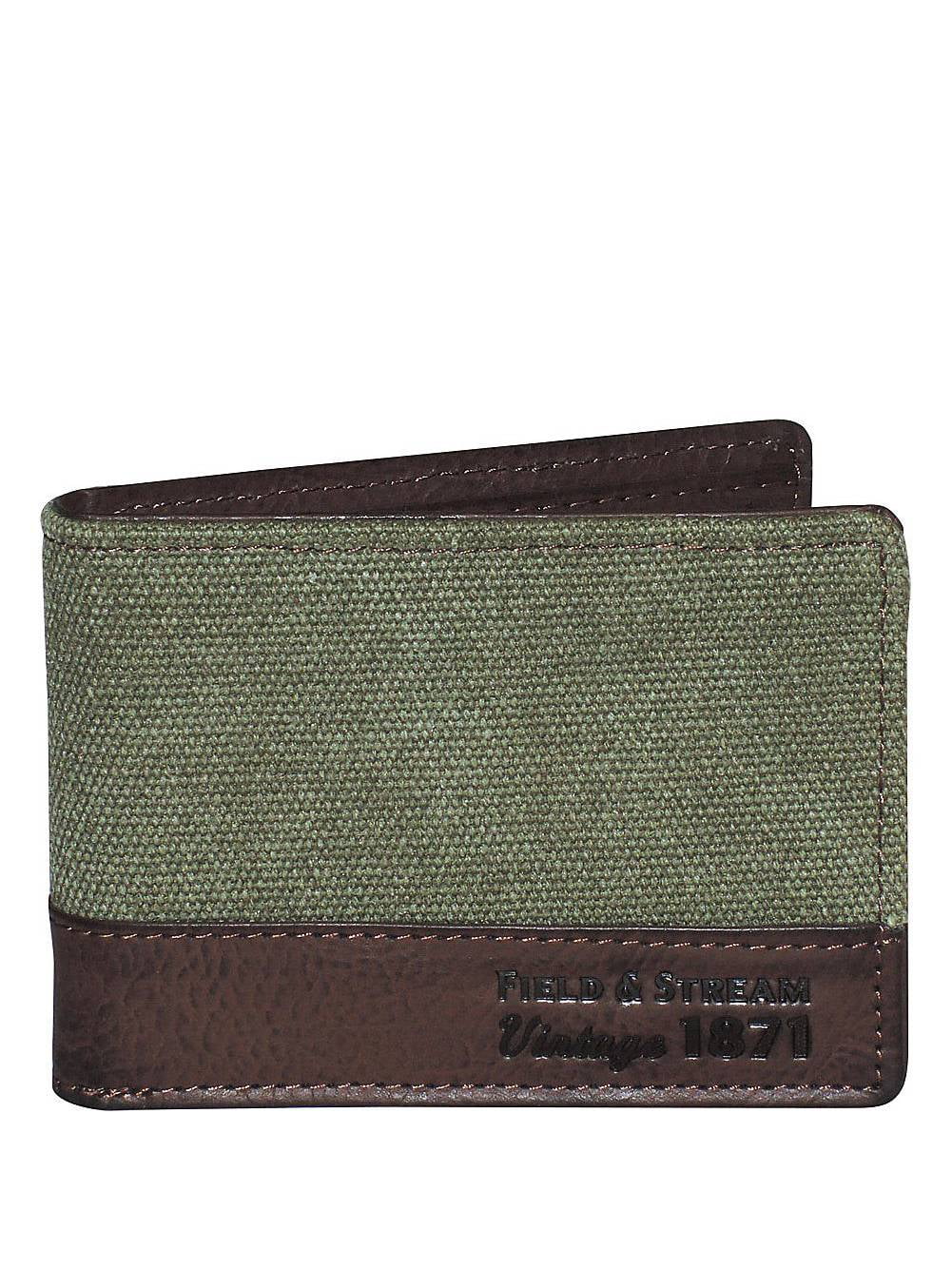 Field & Stream Huntington Front Pocket Slimfold Wallet, Olive