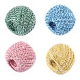thumbnail image 3 of Cotton Thread Weave Socks Clothes Hats Clothing Practicing Prop Sewing Rope Multicolored 100 Meters for Beginners DIY Ropes green + white, 3 of 9