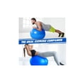 thumbnail image 2 of Pelota de yoga y pilates BETENSH de 75 cm con inflador y soporte de 300 kg, color azul, 2 of 6