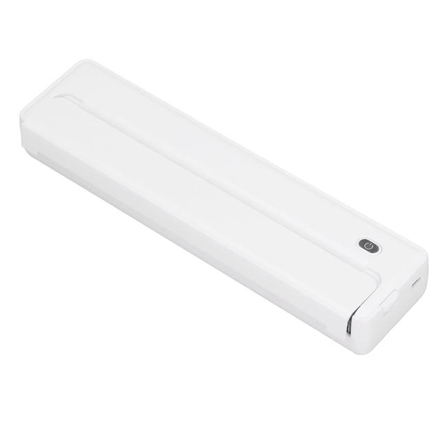 Refurbished Amonsee Portable Wireless Thermal Printer, Multifunctional All-in-One, Built-In 2000mAh Battery - Compact ABS Design