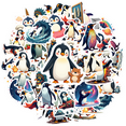 thumbnail image 6 of Cartoon Penguin Theme Stickers, Waterproof Penguin Theme Sticker for Water Bottle Laptop Phone Cases Planner Skateboard Luggage Helmet Party Favor Decor, Ideal for Adults Teens Teacher Rewards, 6 of 9