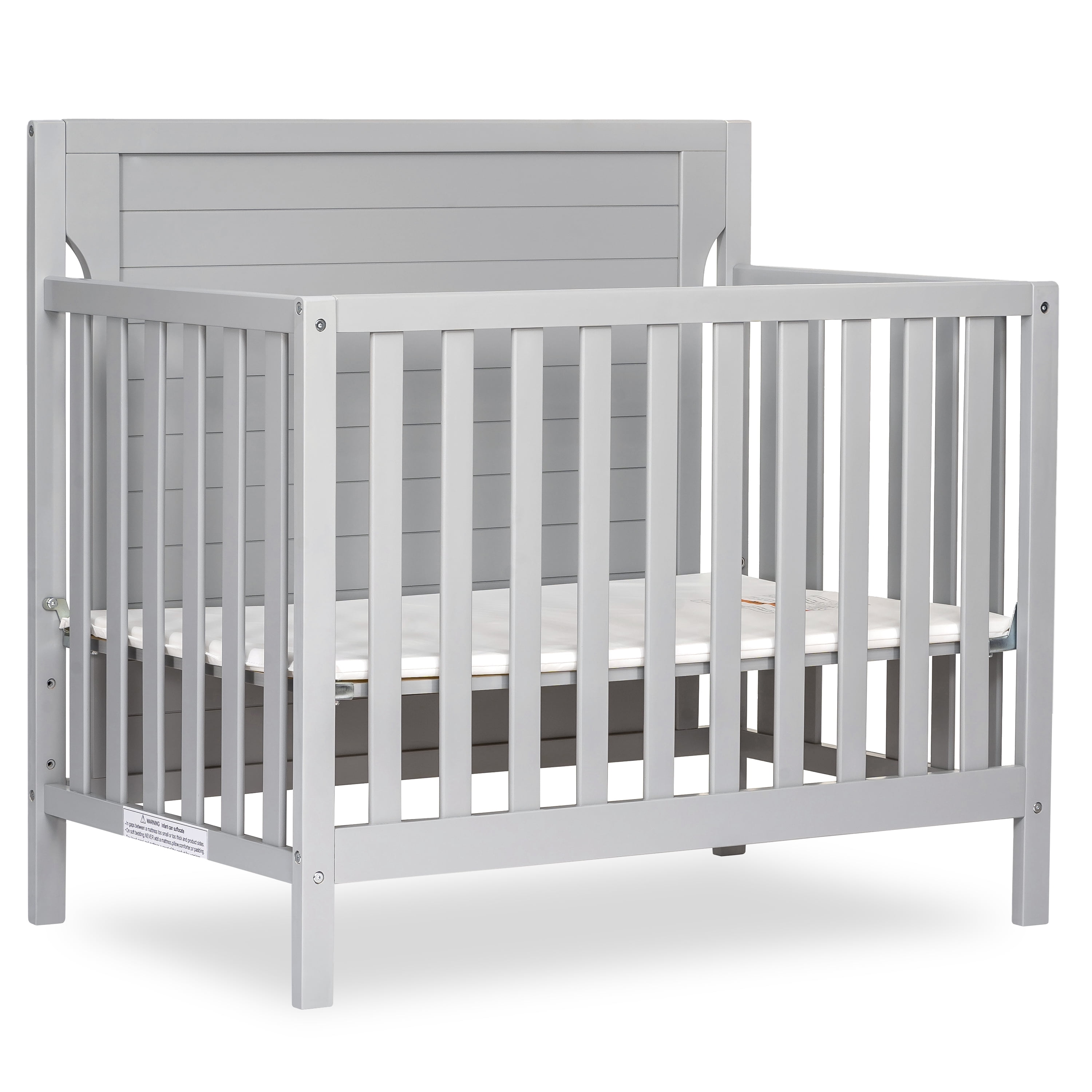 Small outlet grey crib