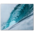 thumbnail image 1 of Picture-Tiles.com: Waves Ceramic Tile Wall Mural WAL501158-54M. 30"W x 24"H using (20) 6" x 6" Ceramic Tiles-Satin Finish, 1 of 3