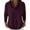 97#Dark Purple, variant on Women's Cowl Neck Sweater Lightweight Solid Color Long Sleeve Knit Pullover Jumper Tops Navy XL