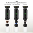 thumbnail image 3 of Portable Coffee Machine Wireless Electric Espresso Coffee Maker for Capsule Coffee Powder Travel Camping Coffee Maker, 3 of 7