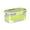 Green, variant on YIKA Tupperware Container Outdoor Fresh-keeping Box Picnic Camping Food Grade Partitioned Bento Box Basket Sealed Refrigerator Transparent Fruit Storage Box Kitchen Storage Green