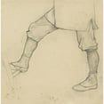 thumbnail image 3 of Richard Nicolaüs Roland Holst 20x20 Black Modern Framed Museum Art Print Titled - Legs of a Man Going on a Ladder (1903), 3 of 5