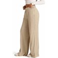 thumbnail image 4 of Aricy Wide Leg Sweatpants Women Drawstring High Waisted Joggers Casual Y2k Trouser Sweat Palazzo Pants with Pockets, 4 of 5