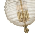 thumbnail image 2 of Hudson Valley Lighting 3200 Coolidge 3 Light 10" Wide Semi-Flush Globe Ceiling Fixture -, 2 of 5