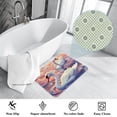 thumbnail image 3 of Swan Non-Slip Polyester Floor Carpet Door Rugs - Machine Washable Kitchen Rug, 3 of 6