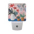 thumbnail image 6 of Yayeee LED Plug in Night Light for The Home with Auto Dusk to Dawn Light Sensors, 2 Pack, Flowers and Leaves, 6 of 6