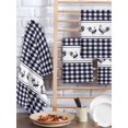 thumbnail image 2 of Farmhouse Purple Plaid Kitchen Dish Towels for Drying Dishes Set of 4, Vintage Country Cock Checkered Waffle Weave Microfiber Hand Tea Bathroom Towels Quick Dry & Absorbent Towel 15.7x23.6, 2 of 7