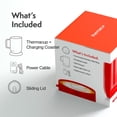 thumbnail image 3 of THERMACUP Premium Heated Coffee Mug with 5 Temperature Settings, Industry-Leading Smart Electric Cup, Up to 8-Hour Battery, 12oz with Lid (14oz Total, 3 of 7