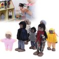 thumbnail image 4 of Family Dolls, Suitable For Children Family Puppets Set, High-Quality Materials Flexible Limbs Educational Institution For, 4 of 8