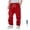 Hot Pink, variant on Tranfacy Boys Kids Summer Solid Full Length Trousers Pocket Drawstring Cuff Loose Sport Pants