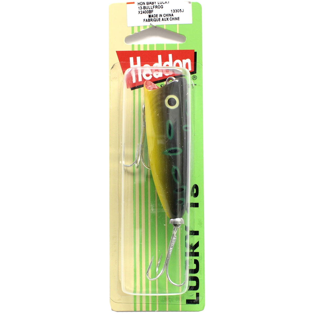 Heddon Lucky 13 5/8 oz Fishing Lure - Red Head 