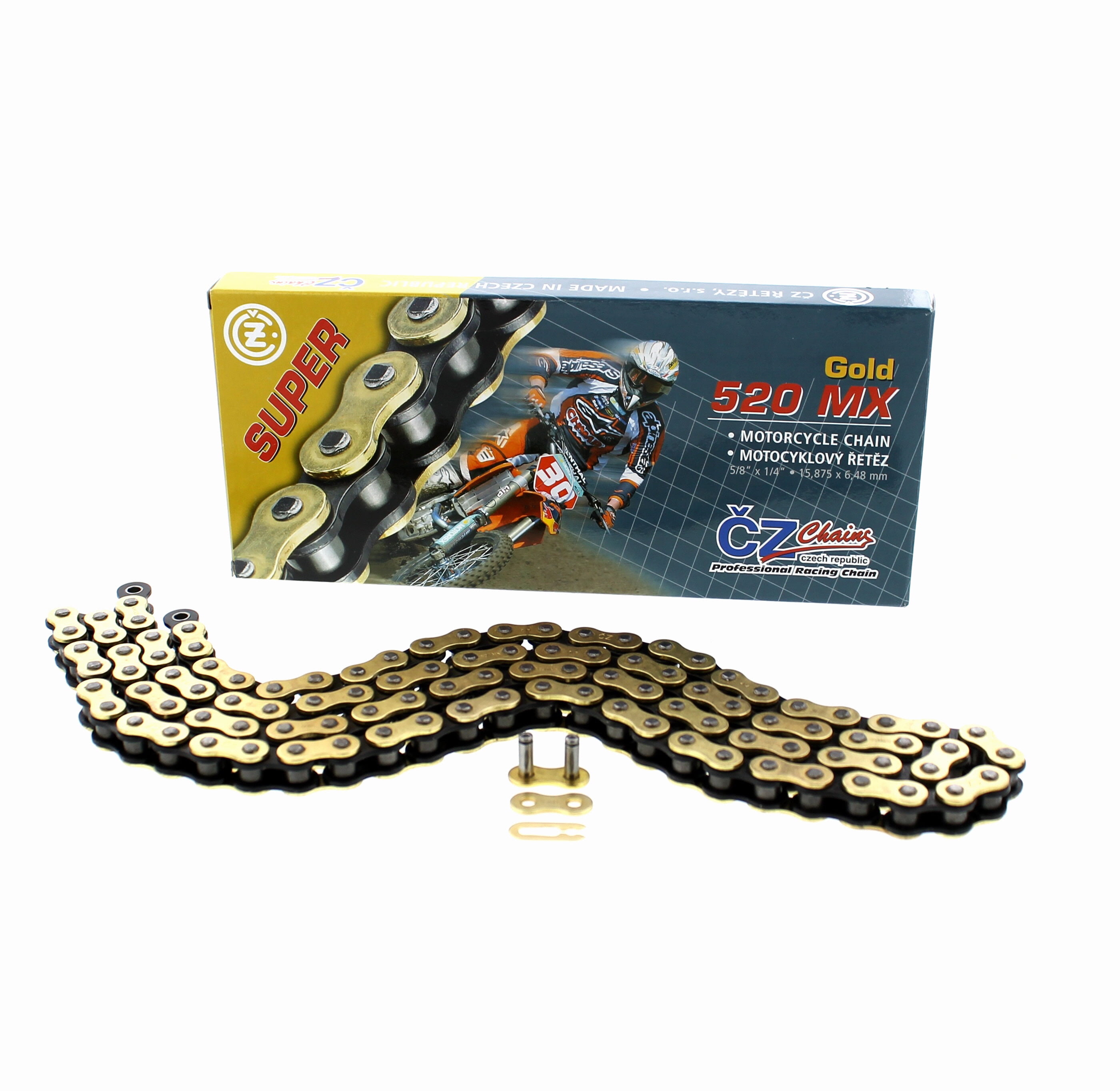 1989 1990 1991 1992 1993 Polaris Trail Boss 4X4 CZ ATV X-Ring Rear Chain 520-88L