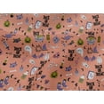 thumbnail image 4 of oneOone Viscose Jersey Dark Peach Orange Fabric Halloween Sewing Material Print Fabric By The Yard 60 Inch Wide, 4 of 5