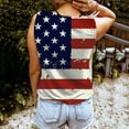 thumbnail image 6 of Midsumdr Tank Top for Women Independence Day Fashion Casual Shirts Sleeveless Printed V-Neck Tops Blouse Vest, 6 of 6