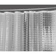 thumbnail image 5 of Bath Bliss 70" x 72" 3D Octagon Design EVA Shower Curtain in Clear, 5 of 5