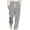 a-Light Gray46172, variant on Mens Solid Color Cable Knit Textured Pants Elastic Waist Drawstring Loose Fit Casual Trousers For Daily Wear Comfort Leisure Bottoms