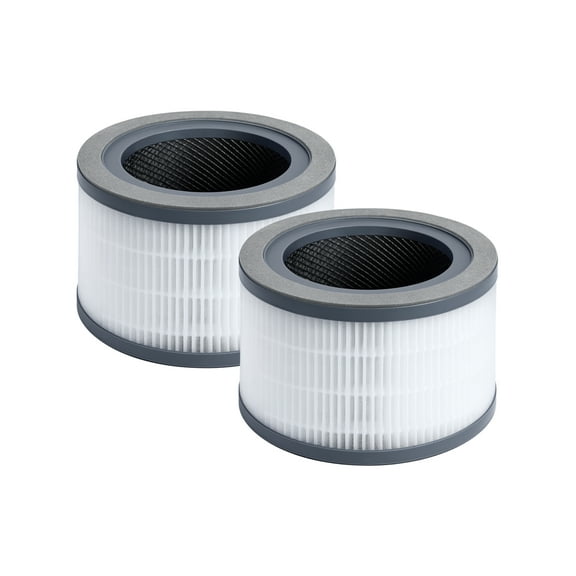 Nispira 3-in-1 HEPA Air Filter Replacement Compatible with Levoit Vista 200 Air Purifier. Compared to Part Vista 200-RF. 2 Filters