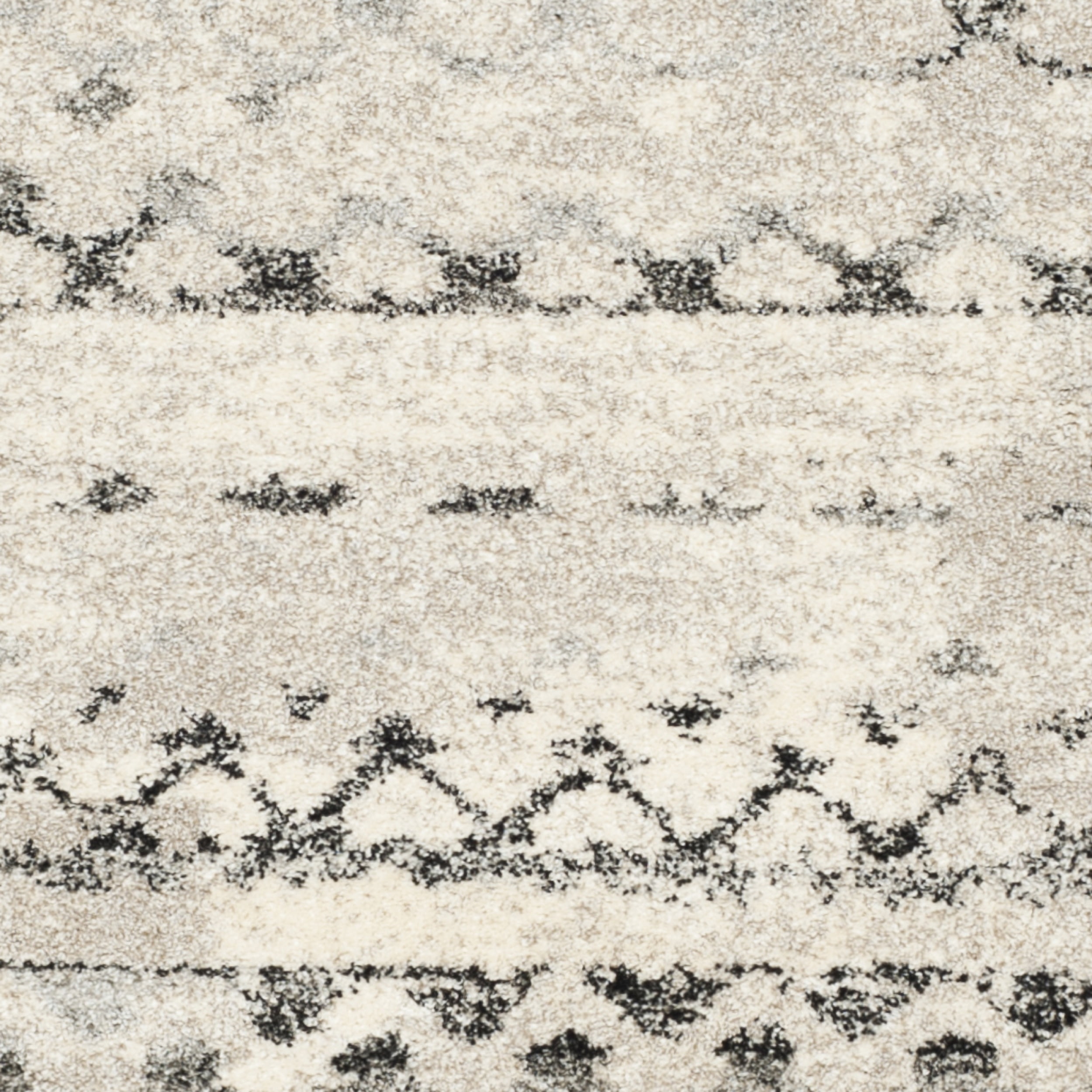 SAFAVIEH Retro Coilean Abstract Area Rug, Cream/Grey, 4' x 4' Round