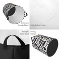 thumbnail image 2 of Fotbe Cow Cesto de Ropa con Asas, Cesto Impermeable de Gran Capacidad, Bolsa de Lavado para Dormitorio, Cesto de Ropa con Ruedas y Asas-Small, 2 of 6