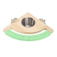 thumbnail image 2 of Percha para pájaros con comedero integrado. Comedero para loros. Fácil de limpiar. Accesorio para jaula. Percha para de guacamayos, loros pequeños,, 2 of 8