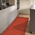 thumbnail image 2 of Contemporary Augustus Collection Area Rug in Terracotta Color and Rectangle, Runner Shape, 2 of 6