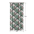 thumbnail image 5 of Green Pink Geometric Pattern Shower Curtain 36"x72" ,Bathroom Decorative Shower Curtains Set with 12 Hooks,Modern Waterproof Washable Shower Curtain, 5 of 6