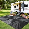 thumbnail image 3 of Alfombra exterior sarben, 152 x 244 cm, impermeable y reversible, 3 of 9