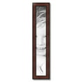 thumbnail image 2 of ArtToFrames 5" x 32" Honors Mahogany Picture Frame, 5x32 inch Brown Wood Poster Frame (WOM-5155), 2 of 7
