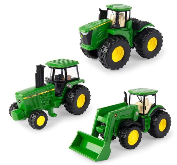 John Deere Toy Tractor Assortment 