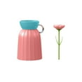 thumbnail image 2 of EGNMCR Unique Wireless Flower Desk Lamp With Vase Flexible Gooseneck Rechargeable LED Lamp With USB Charging Port 3 Color Modes And Stepless Dimming Plastic desk lamp, 2 of 7