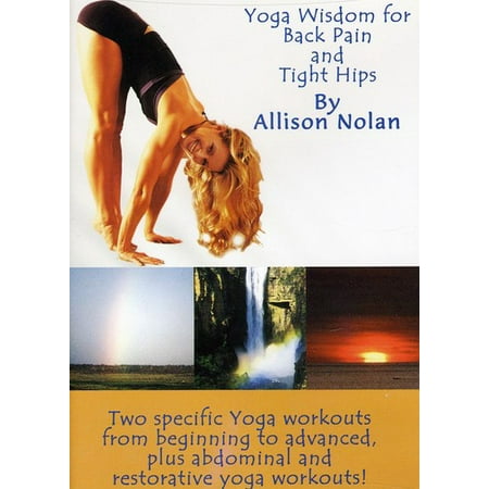Yoga Wisdom for Back Pain & Tight Hips (DVD) (Best Yoga Asanas For Lower Back Pain)