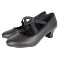 thumbnail image 3 of Dynadans Women's Character Shoes 1.5" Heel Ballroom Latin Salsa Musical Theater Dance Shoes, 3 of 7