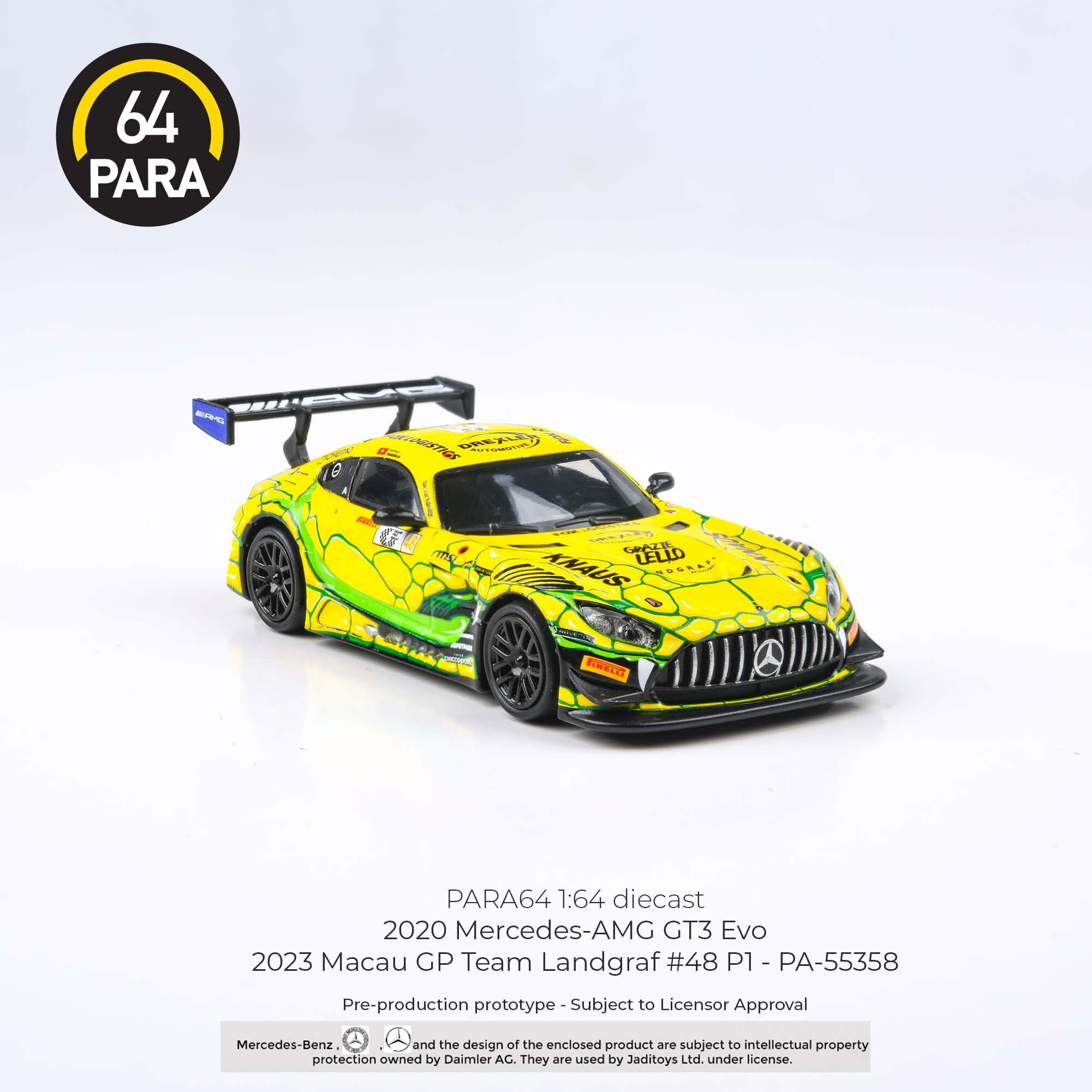 Mercedes-AMG GT3 Evo 2023 Macau GP Team Landgraf #48 P1