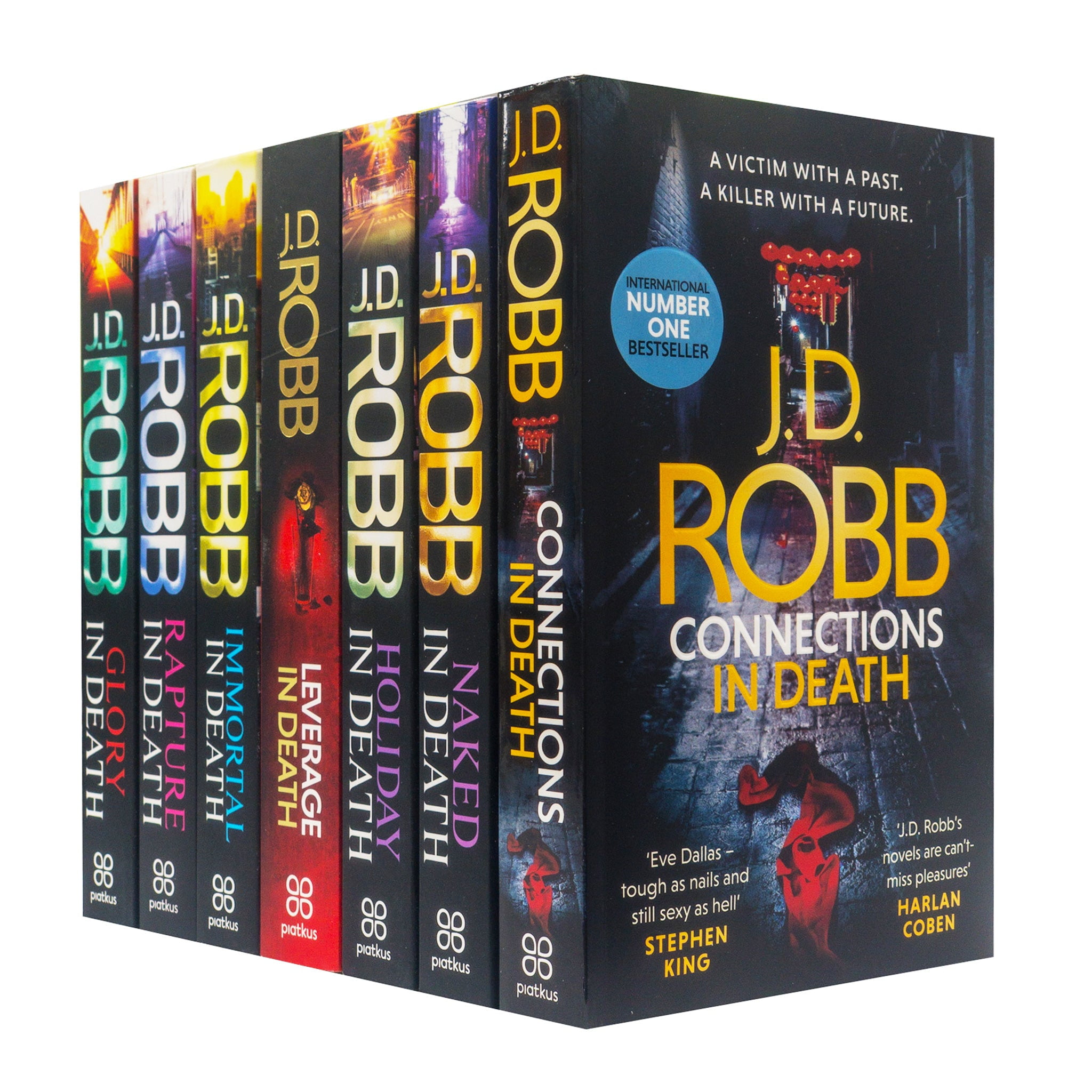 JD Robb In Death Series 7 Books Collection Set Series 2 Holiday in