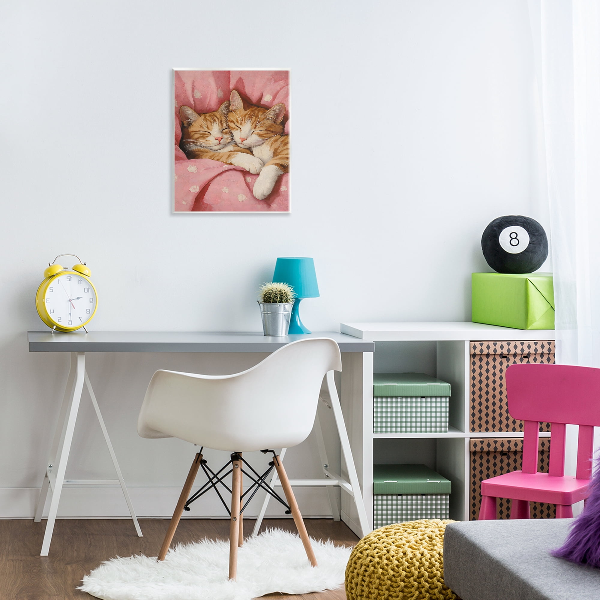 Stupell Industries Sleeping Orange Cats Embrace Wall Plaque Art, design by The Prints Vibe