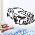 thumbnail image 1 of Adhesivos de pared con dibujos animados para coches deportivos, decoración de habitación para niños,, 1 of 3