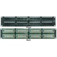 thumbnail image 1 of CableWholesale Rackmount 48 Port Cat 6 Panneau de Brassage Horizontal 110 Type 568A 568B Compatible 2U, 1 of 1