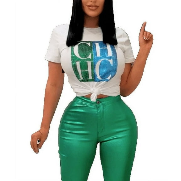 Women's I'm too Chic Top-White