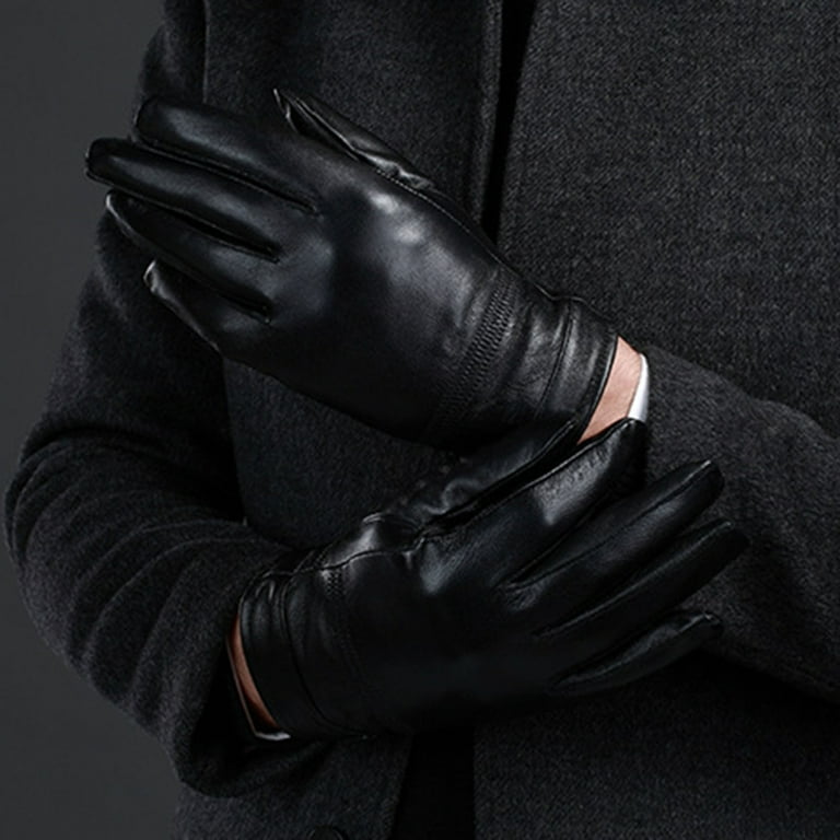 Seamless deals leather gloves