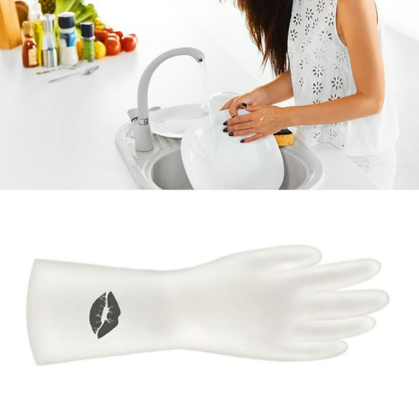 Guantes domésticos reutilizables, guantes de limpieza de cocina reutilizables, guantes de cocina, guantes para lavar platos, diseño de última generación