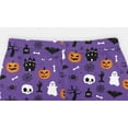 thumbnail image 4 of CONFREE Baby Girls Halloween Leggings Hallowmas Pumpkin Ghost Leggings for Girl Elastic Waist Slim Workout Yoga Pants, 4 of 6