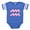 Royal Blue, variant on - 2 Pink Zodiac Aquarius - Cute Infant Baby Football Bodysuit