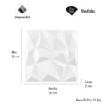 thumbnail image 3 of Panel Decorativo 3d Impermeable Interiorart 5m² Diseño Diamante, 3 of 7