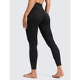 thumbnail image 2 of Leggings CRZ YOGA sin costura frontal 25" negro, 2 of 5