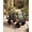 Black, variant on 1000 LBS Heavy Duty Steel Garden Cart, Removable Mesh Sides, 13 Inch All-Terrain Tires, 180° Rotating Handle Utility Wagon for Yard Lawn Farm